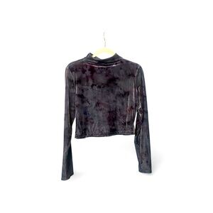 lululemon athletica Black Velvet Crop Top